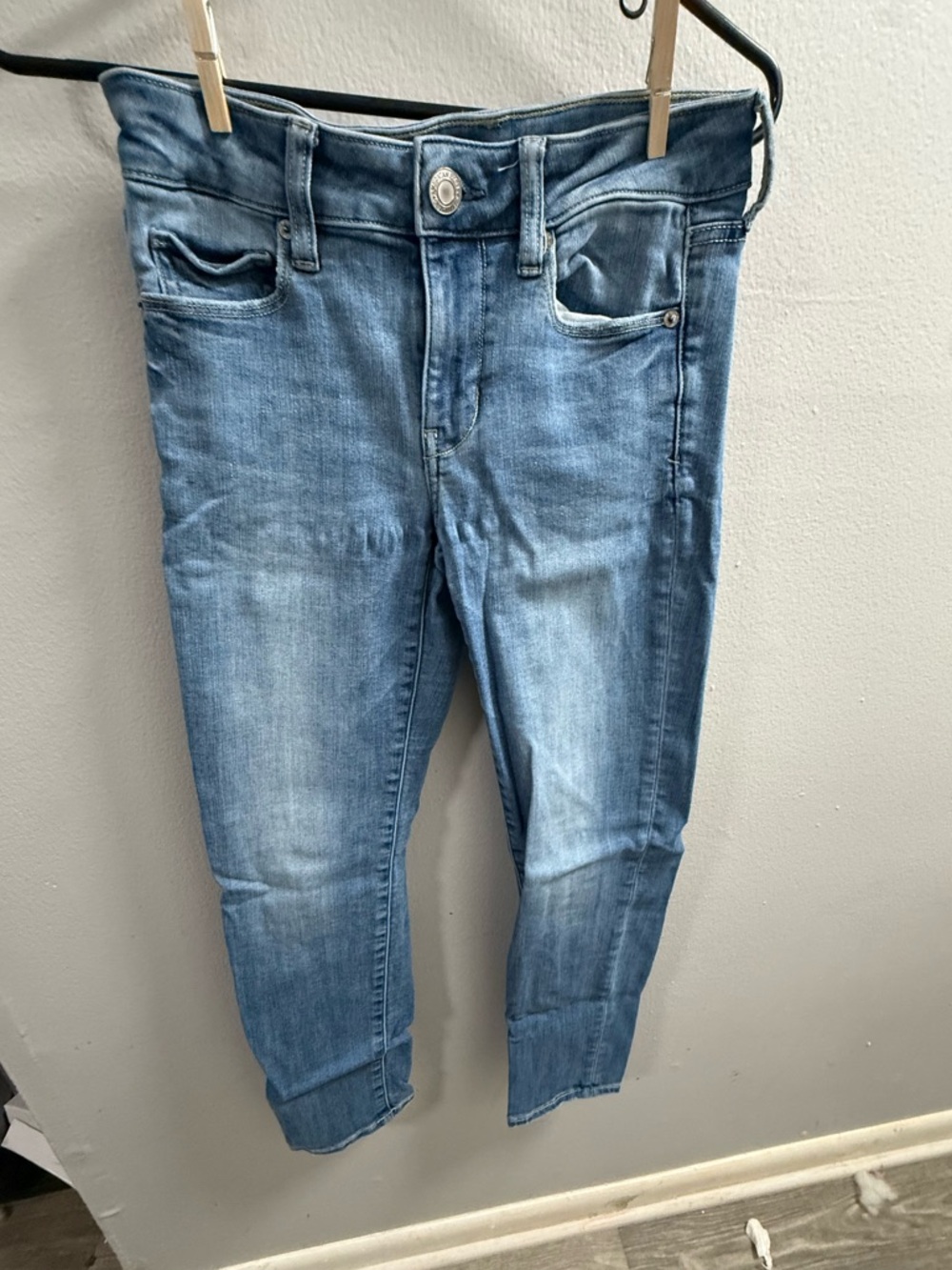 Women’s American Eagle Light Blue Stretch Slim Jeans